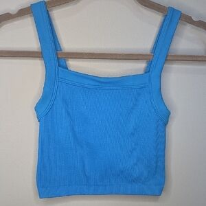 Cotton On Tank Top Blue Size XS Crop